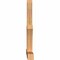 Ekena Millwork Redmond Timber Gable Bracket, Western Red Cedar, 108"W x 63"H x 5 1/2"D x 5 1/2"F, 14/12 Pitch GBW108X63X0606RED00SWR - alternate 4